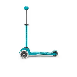 Mini Micro Trottinette 3 roues Deluxe LED - Aqua - MICR-MMD076 - Micro Mobility - Trottinettes, Didicar - Le Nuage de Charlotte