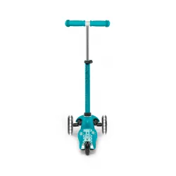 Mini Micro Trottinette 3 roues Deluxe LED - Aqua - MICR-MMD076 - Micro Mobility - Trottinettes, Didicar - Le Nuage de Charlotte