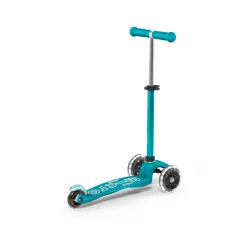 Mini Micro Trottinette 3 roues Deluxe LED - Aqua - MICR-MMD076 - Micro Mobility - Trottinettes, Didicar - Le Nuage de Charlotte