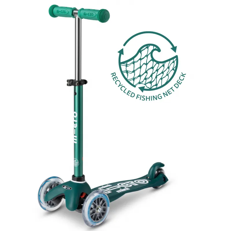 Mini Micro Trottinette 3 roues Deluxe Eco - Vert - MICR-MMD119 - Micro Mobility - Trottinettes, Didicar - Le Nuage de Charlotte