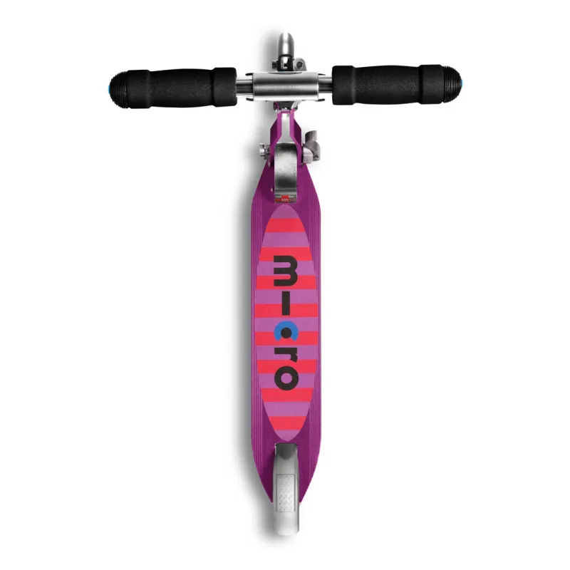 Trottinette Micro Sprite LED - Rayé violet - MICR-SA0219 - Micro Mobility - Trottinettes, Didicar - Le Nuage de Charlotte