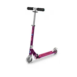 Trottinette Micro Sprite LED - Rayé violet - MICR-SA0219 - Micro Mobility - Trottinettes, Didicar - Le Nuage de Charlotte