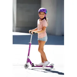 Trottinette Micro Sprite LED - Rayé violet - MICR-SA0219 - Micro Mobility - Trottinettes, Didicar - Le Nuage de Charlotte