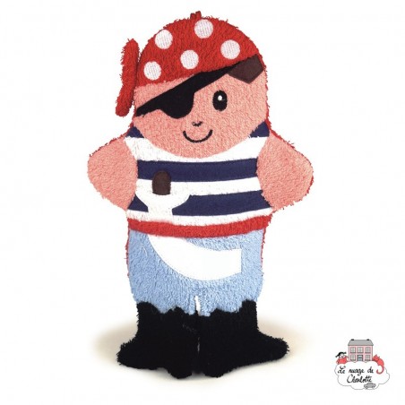 Swash Marionnette Pirate - EGT-110042 - Egmont Toys - Gants de toilette, essuie, cape, etc... - Le Nuage de Charlotte