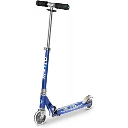 Trottinette Micro Sprite LED - Rayé bleu - MICR-SA0217 - Micro Mobility - Trottinettes, Didicar - Le Nuage de Charlotte