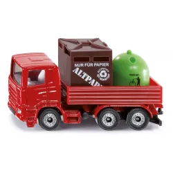 Siku recycling transporter - SIK-0828 - Siku - Cars, Trucks, etc. - Le Nuage de Charlotte