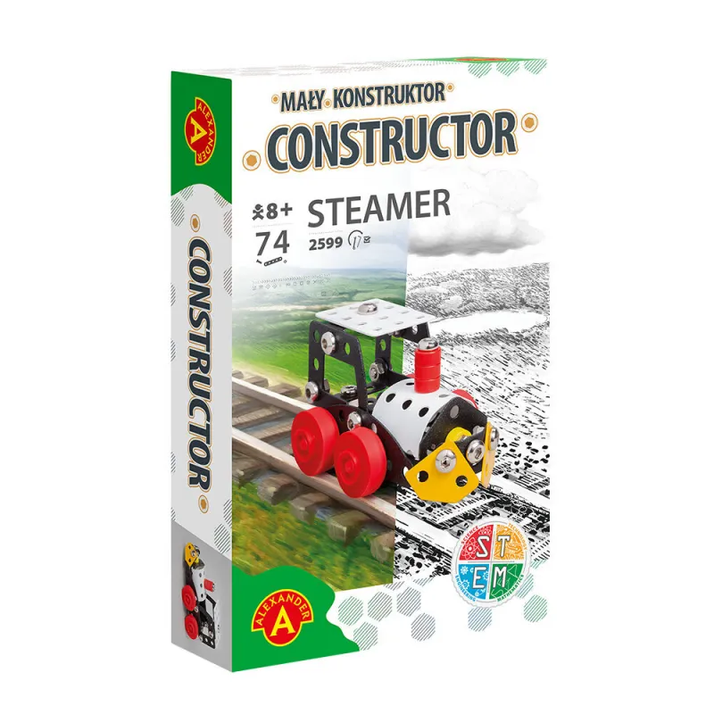 Constructor - Locomotive - ALEX-2599 - Alexander - Construction en métal - Le Nuage de Charlotte