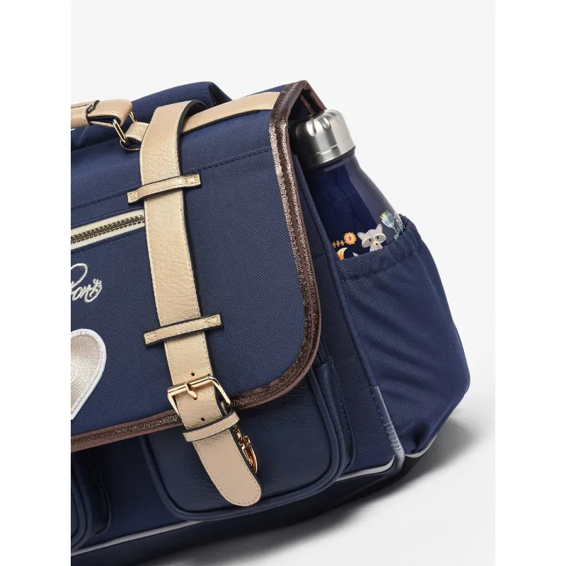 Cartable Vintage Fantasy 38 cm - Navy Smart - CAME-VIG-CA38-85B - Caméléon - Cartables et sac à dos - Le Nuage de Charlotte