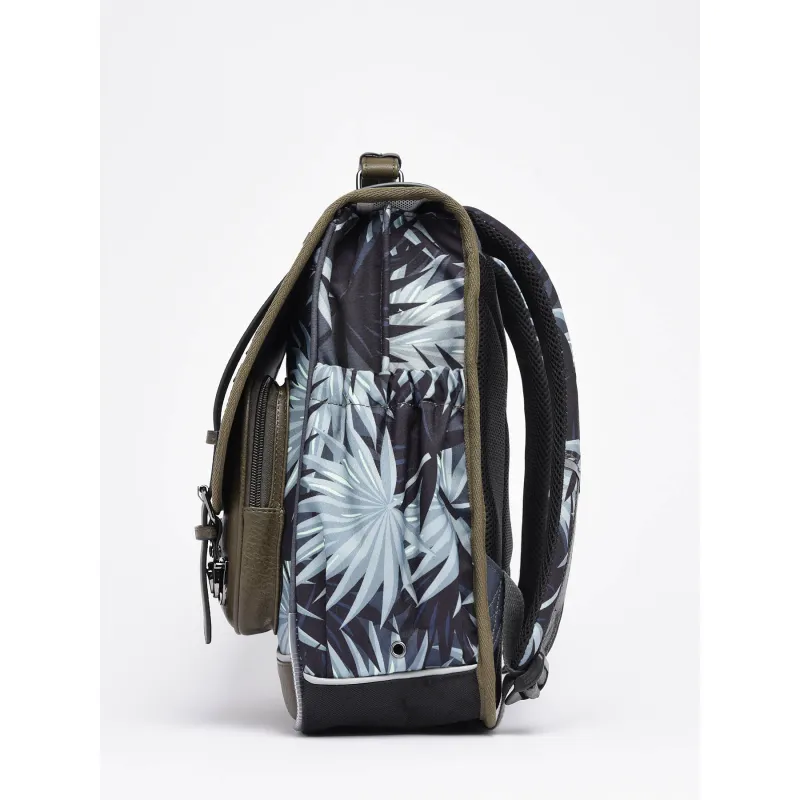 Vintage Urban backpack 39 cm - Grey Tropical - CAME-VIB-SD39-80H - Caméléon - Backpacks - Le Nuage de Charlotte