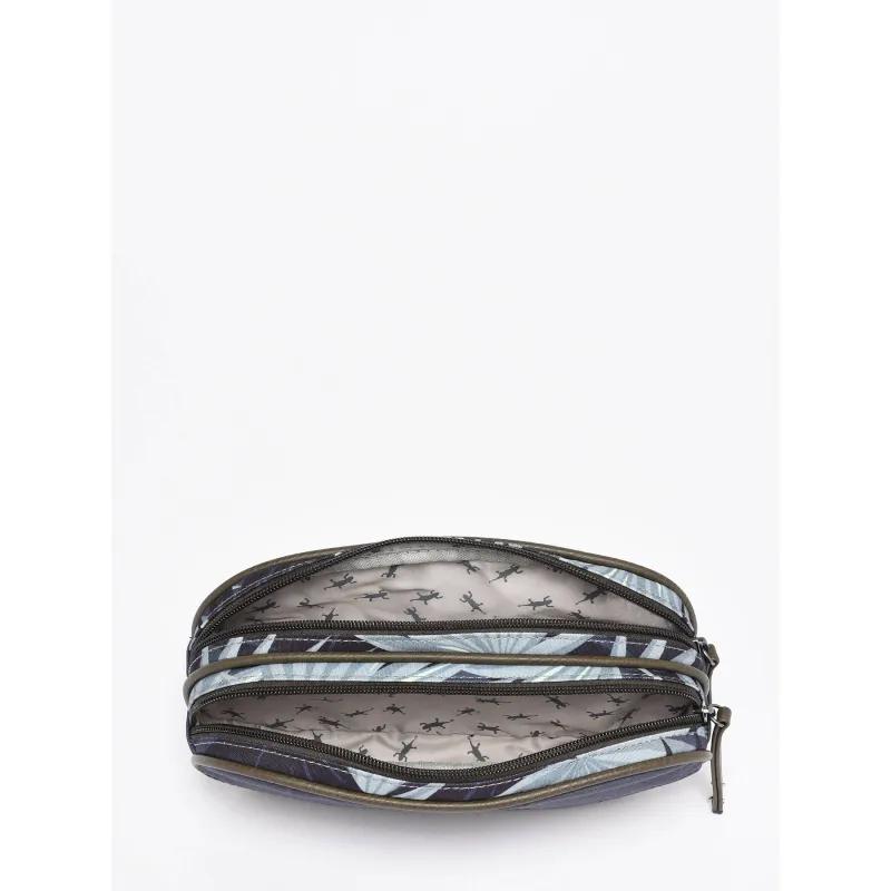 Vintage Urban pencil case - Grey Tropical - CAME-VIB-TROU-80H - Caméléon - Pencil Cases - Le Nuage de Charlotte