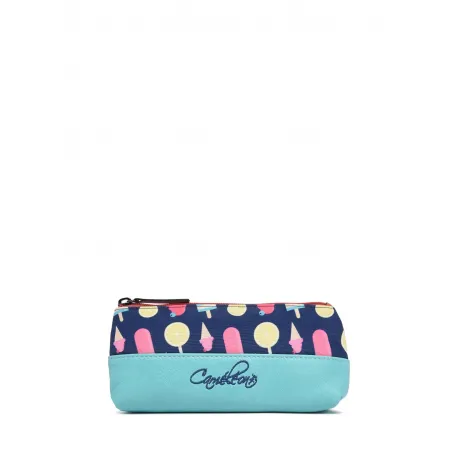 Retro pencil case - Navy Ice Cream - CAME-RET-TROU-71X - Caméléon - Pencil Cases - Le Nuage de Charlotte