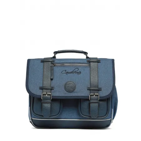 Cartable Vintage Color 35 cm - Totaly Navy - CAME-VIC-CA35-60P - Caméléon - Cartables et sac à dos - Le Nuage de Charlotte