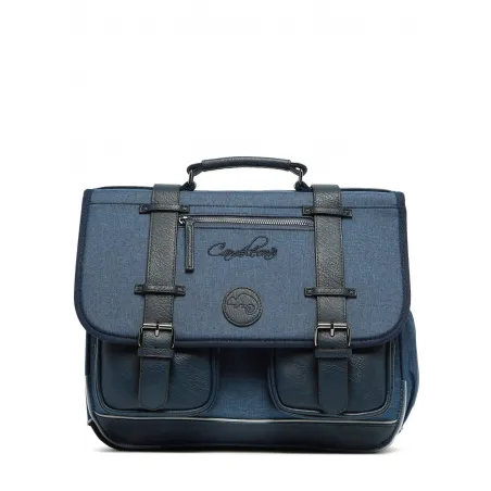 Cartable Vintage Color 38 cm - Totaly Navy - CAME-VIC-CA38-60P - Caméléon - Cartables et sac à dos - Le Nuage de Charlotte