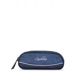 Vintage Color pencil case - Totaly Navy - CAME-VIC-TROU-60P - Caméléon - Pencil Cases - Le Nuage de Charlotte