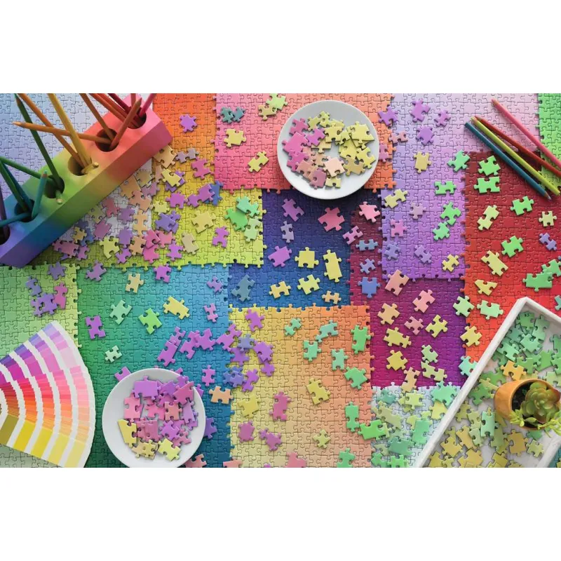 Puzzle de 3000 pièces, Puzzle pour adultes, Puzzle coloré, Cadeau de Noël,  Puzzle de haute qualité, Cadeau pour elle, Forêt profonde, Puzzle de la  nature -  France