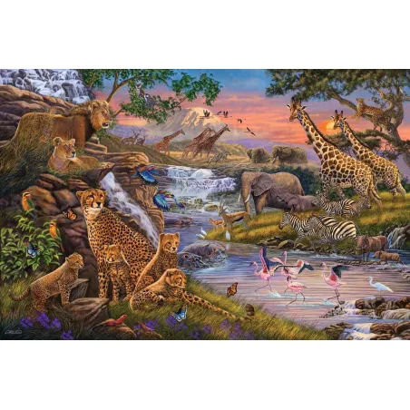 Le règne animal [3000] - RAV-164653 - Ravensburger - Puzzles pour les plus grands - Le Nuage de Charlotte