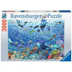 Monde sous-marin coloré [3000] - RAV-174447 - Ravensburger - Puzzles pour les plus grands - Le Nuage de Charlotte