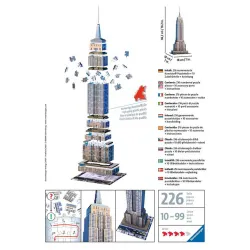 Puzzle 3D - Empire State Building [226] - RAV-125531 - Ravensburger - Puzzles 3D - Le Nuage de Charlotte