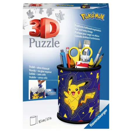 Puzzle 3D - Pot à crayon Pokemon [57] - RAV-112579 - Ravensburger - Puzzles 3D - Le Nuage de Charlotte