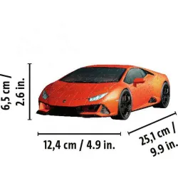 Puzzle 3D - Lamborghini Huracán EVO green [140] - RAV-112388 - Ravensburger - 3D Puzzles - Le Nuage de Charlotte