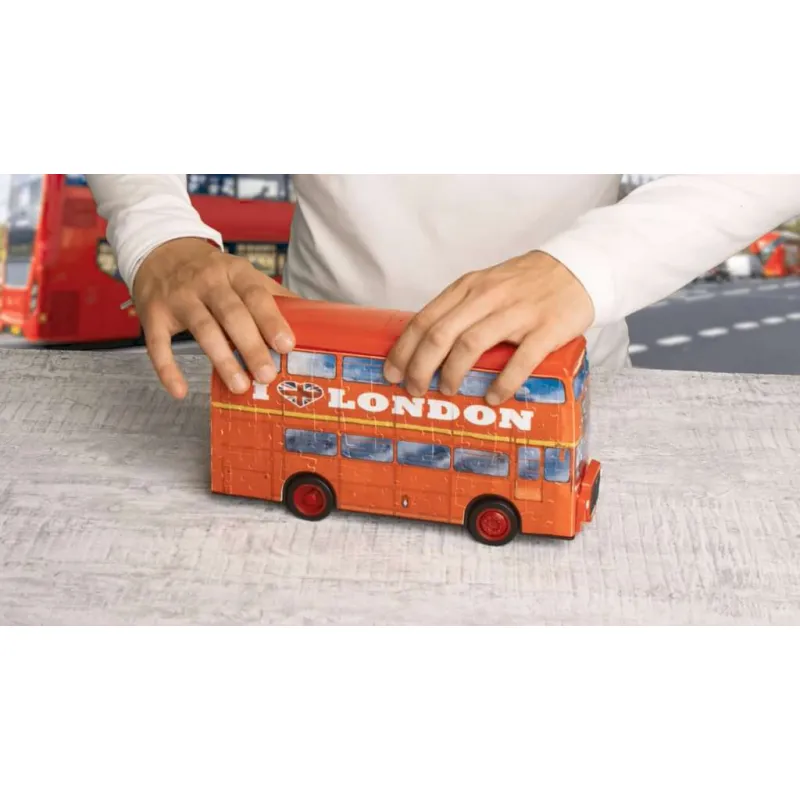 Puzzle 3D - Bus londonien [244] - RAV-125340 - Ravensburger - Puzzles 3D - Le Nuage de Charlotte