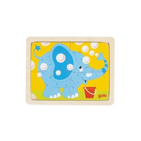 Puzzle elephant - GOK-8657487 - Goki - Wooden Puzzles - Le Nuage de Charlotte