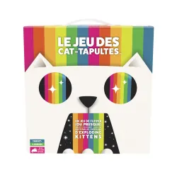 Le Jeu des Cat-Tapultes - EXK-191407 - Exploding Kittens - pour les plus petits - Le Nuage de Charlotte