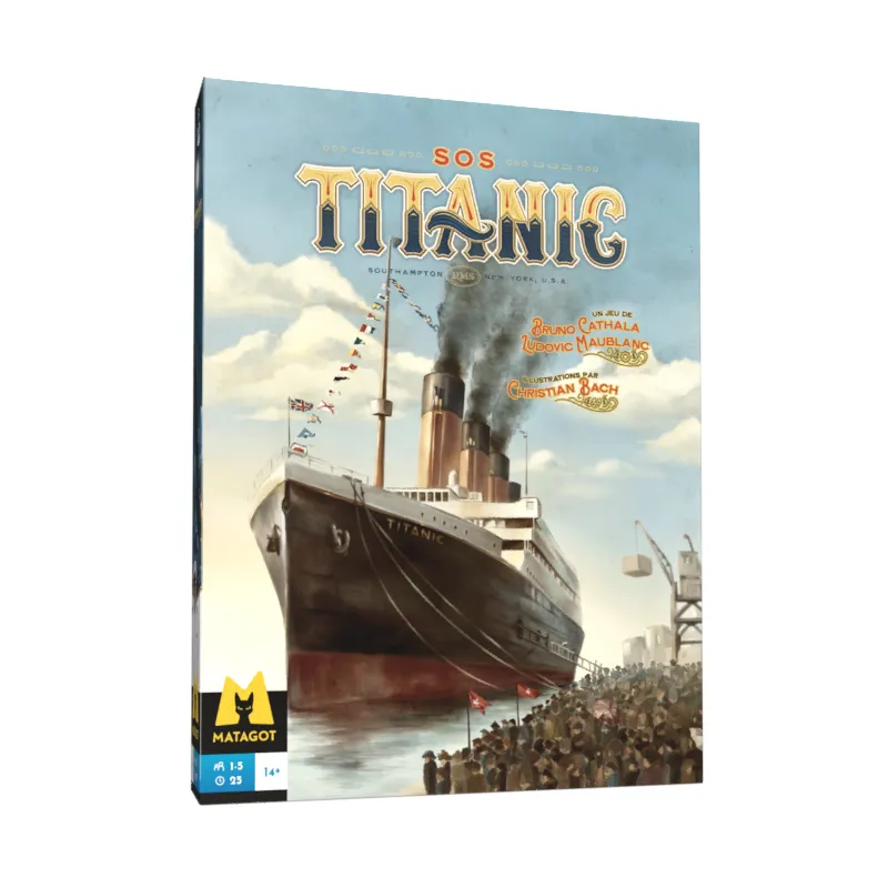 SOS Titanic - MAT-114442 - Matagot - Jeux de société - Le Nuage de Charlotte