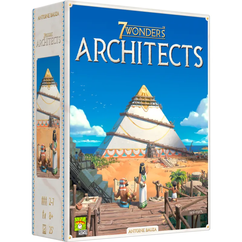 7 Wonders Architects - REP-6292161 - Repos Production - Board Games - Le Nuage de Charlotte