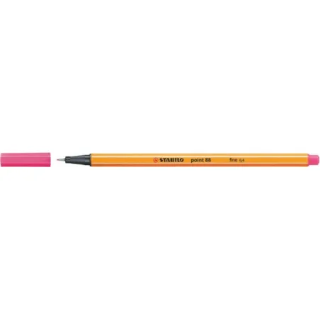 Stabilo point 88 / 17 rose framboise 0,4 mm - STAB-8817 - Stabilo - Stylos, crayons, ... - Le Nuage de Charlotte