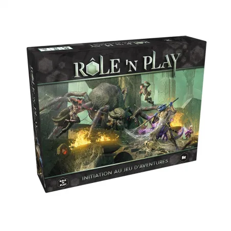 Role'n Play - Boîte d'initiation - BLB-BBERNPJDRB01 - Black Book Editions - Role-Playing Games - Le Nuage de Charlotte