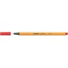 Stabilo point 88 / 40 rouge 0,4 mm - STAB-8840 - Stabilo - Stylos, crayons, ... - Le Nuage de Charlotte