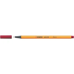 Stabilo point 88 / 50 rouge bordeaux 0,4 mm - STAB-8850 - Stabilo - Stylos, crayons, ... - Le Nuage de Charlotte