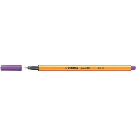 Stabilo point 88 / 55 violet 0,4 mm - STAB-8855 - Stabilo - Stylos, crayons, ... - Le Nuage de Charlotte