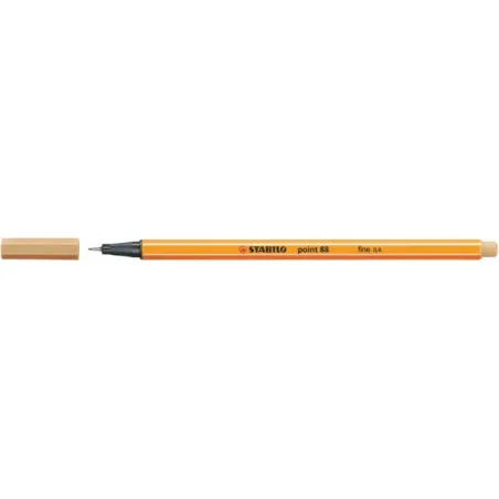 Stabilo point 88 / 88 beige 0,4 mm - STAB-8888 - Stabilo - Stylos, crayons, ... - Le Nuage de Charlotte