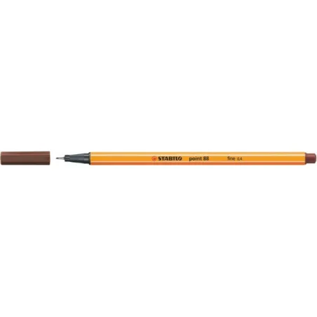 Stabilo point 88 / 45 marron 0,4 mm - STAB-8845 - Stabilo - Stylos, crayons, ... - Le Nuage de Charlotte