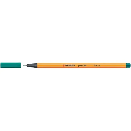 Stabilo point 88 / 51 bleu vert 0,4 mm - STAB-8851 - Stabilo - Stylos, crayons, ... - Le Nuage de Charlotte