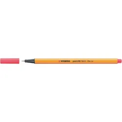 Stabilo point 88 / 040 rouge fluo 0,4 mm - STAB-88040 - Stabilo - Stylos, crayons, ... - Le Nuage de Charlotte