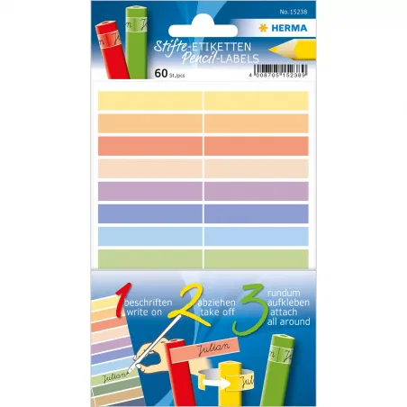 Etiquettes pour crayon - HERM-15238 - Herma - Etiquettes - Le Nuage de Charlotte