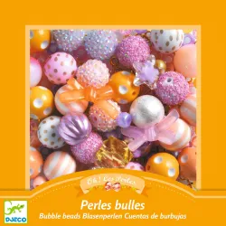 Oh! Les Perles - Perles bulles, Or - DJE-DJ00026 - Djeco - Enfilage de perles - Le Nuage de Charlotte