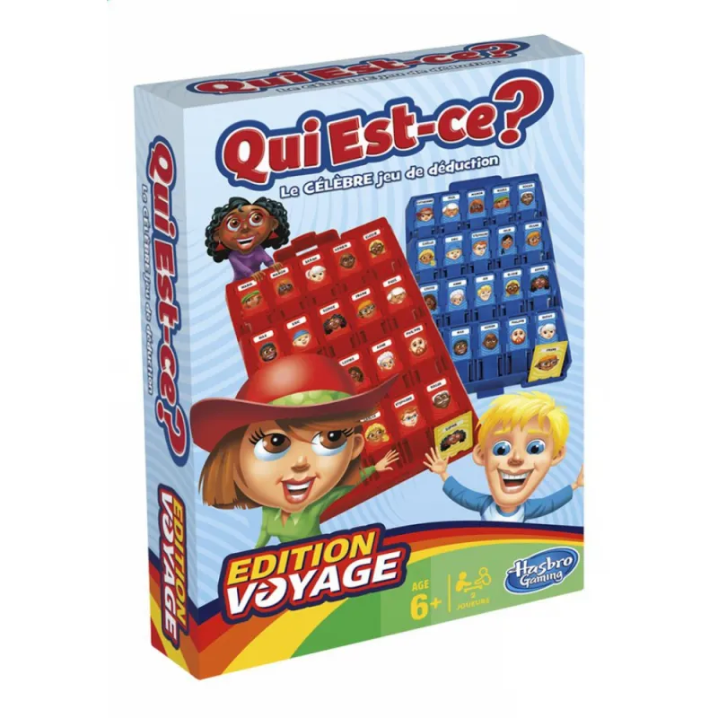 Guess Who? Travel Edition - HAS-B1204 - Hasbro - Board Games - Le Nuage de Charlotte