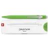 Caran d'Ache - 849 POPLINE Neon Green Ballpoint Pen with Case - CARA-0849.730 - Caran d'Ache - Pens, pencils, ... - Le Nuage ...