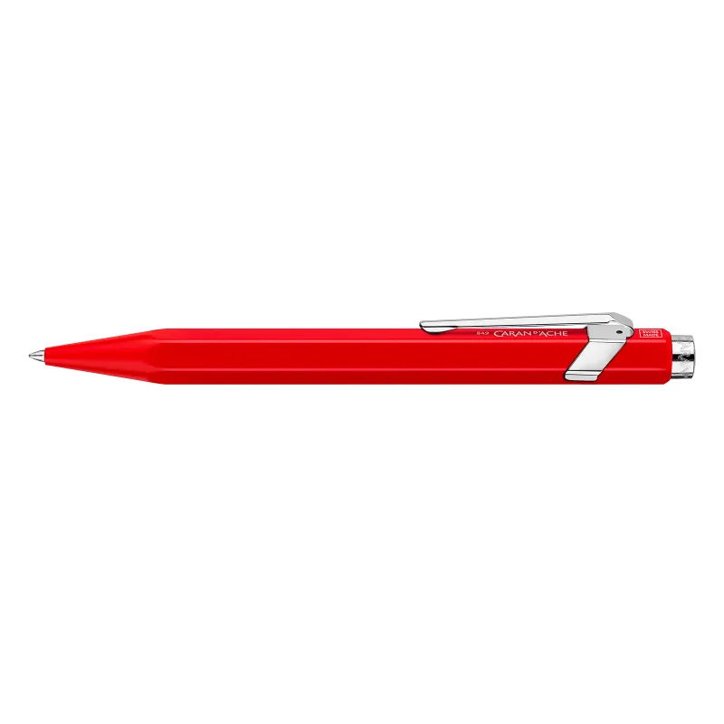 Caran d'Ache - Rollerball Pen 849 Red Varnish with Case - CARA-0846.70 - Caran d'Ache - Pens, pencils, ... - Le Nuage de Char...