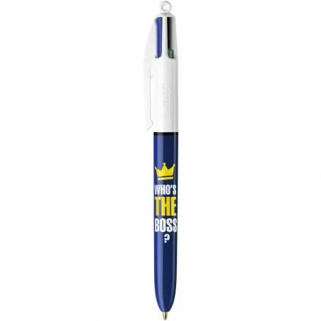 BIC 4 Colors Messages "Who's the Boss?" - BIC-992563 - Bic - Pens, pencils, ... - Le Nuage de Charlotte