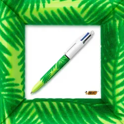 BIC 4 Colors Velvet - green - BIC-9672771v - Bic - Pens, pencils, ... - Le Nuage de Charlotte