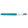 BIC 4 Couleurs Stylos Shine - bleu - BIC-982874 - Bic - Stylos, crayons, ... - Le Nuage de Charlotte