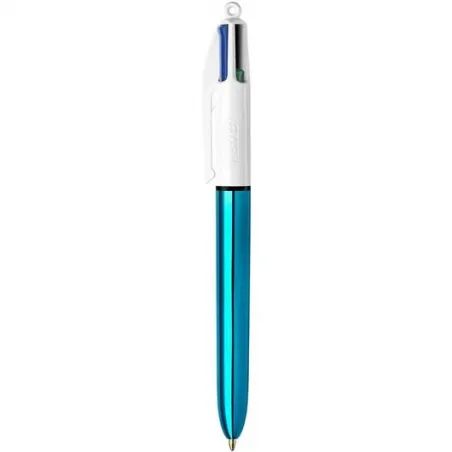 BIC 4 Colors Shine Pens - blue - BIC-982874 - Bic - Pens, pencils, ... - Le Nuage de Charlotte