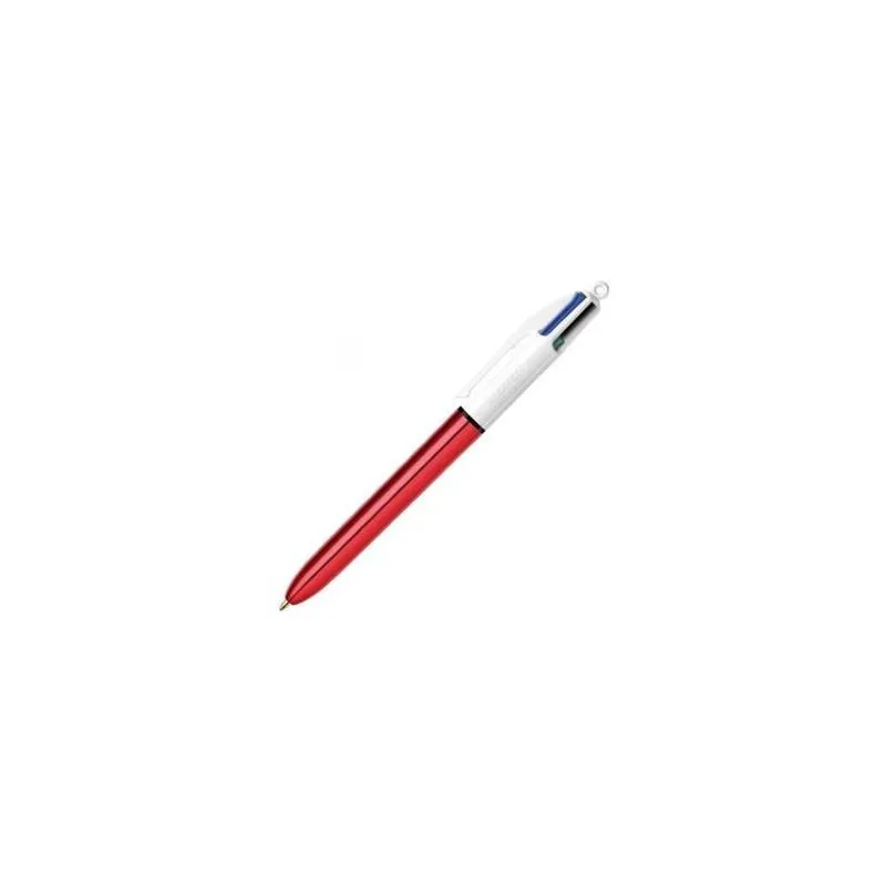 BIC 4 Colors Shine Pens - red - BIC-964773 - Bic - Pens, pencils, ... - Le Nuage de Charlotte