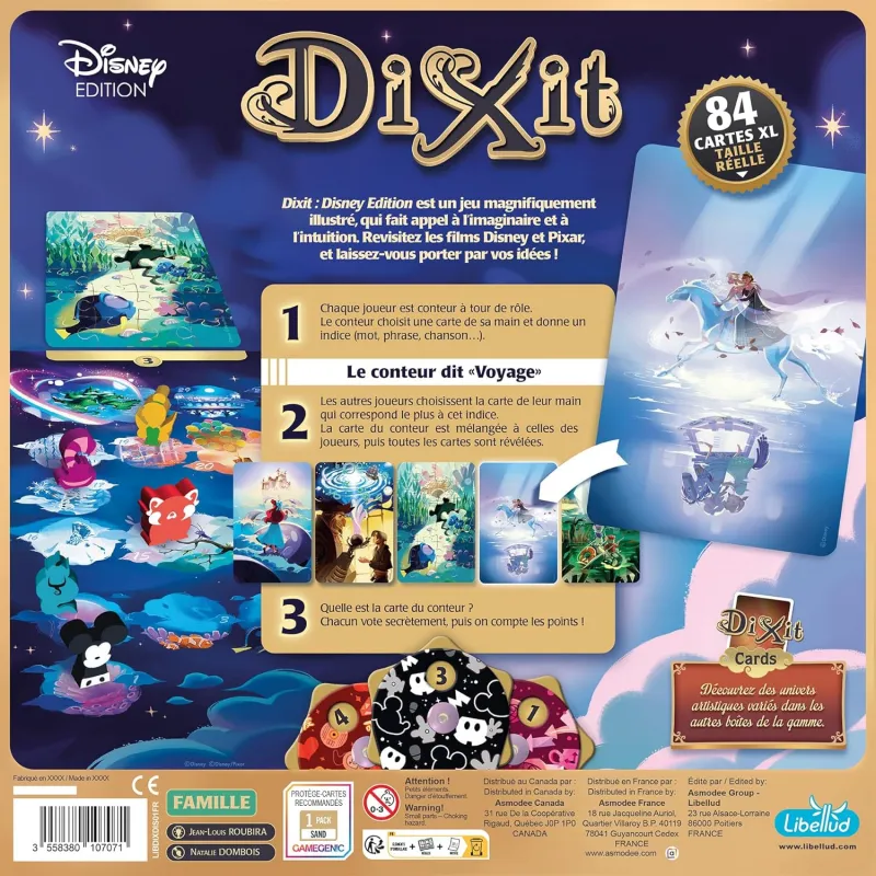 Dixit - Disney Edition - LIB-930144 - Libellud - Jeux de société - Le Nuage de Charlotte