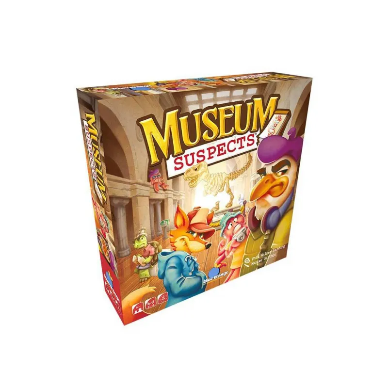 Museum Suspects - BOR-01935 - Blue Orange - Board Games - Le Nuage de Charlotte